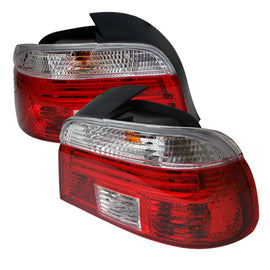 xTune BMW E39 5-Series 97-00 Tail Light Red Clear ALT-CI-BE3997-RC