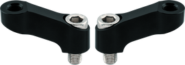 BikeMaster Mirror Extension 10mm Pair - Black