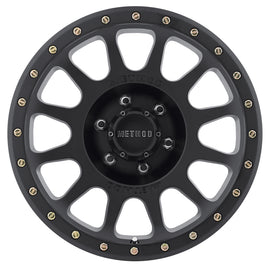 Method MR305 NV 17x8.5 0mm Offset 6x5.5 108mm CB Matte Black Wheel