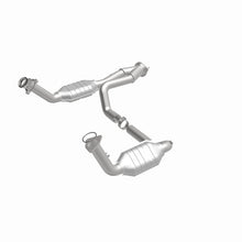 Load image into Gallery viewer, MagnaFlow Conv DF 02-06 Cadillac Escalade / 02-06 Chevy Avalanche 5.3L Dual Conv Y-Pipe Assembly 2WD