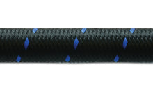 Load image into Gallery viewer, Vibrant -10 AN Two-Tone Black/Blue Nylon Braided Flex Hose (10 foot roll)