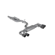 Load image into Gallery viewer, MBRP 15-19 VW Golf R 3 in Cat Back w/ 4 in OD Quad Carbon Fiber Tips - T304