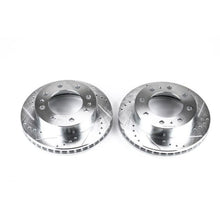 Load image into Gallery viewer, Power Stop 02-04 Chevrolet Avalanche 2500 Front Evolution Drilled &amp; Slotted Rotors - Pair