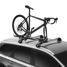 Load image into Gallery viewer, Thule FastRide Fork-Mount Roof Bike Rack (For Quick-Release Bikes/Adapter Req. for Thru-Axle) - Blk
