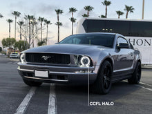 Load image into Gallery viewer, Raxiom 05-09 Ford Mustang GT V6 Axial Series CCFL Halo Projector Headlight- Blk Housing (Smkd Lens)