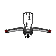 Load image into Gallery viewer, Thule EasyFold XT 2 - Fully Foldable Platform Hitch Bike Rack (Up to 2 Bikes) - Black/Silver